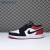 Jordan 1 Low Black Toe 553558-116 Unisex
