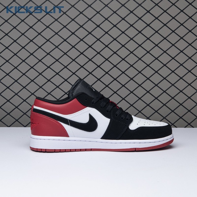 Jordan 1 Low Black Toe 553558-116 Unisex Jordan 1 Low Black Toe 553558-116 Unisex