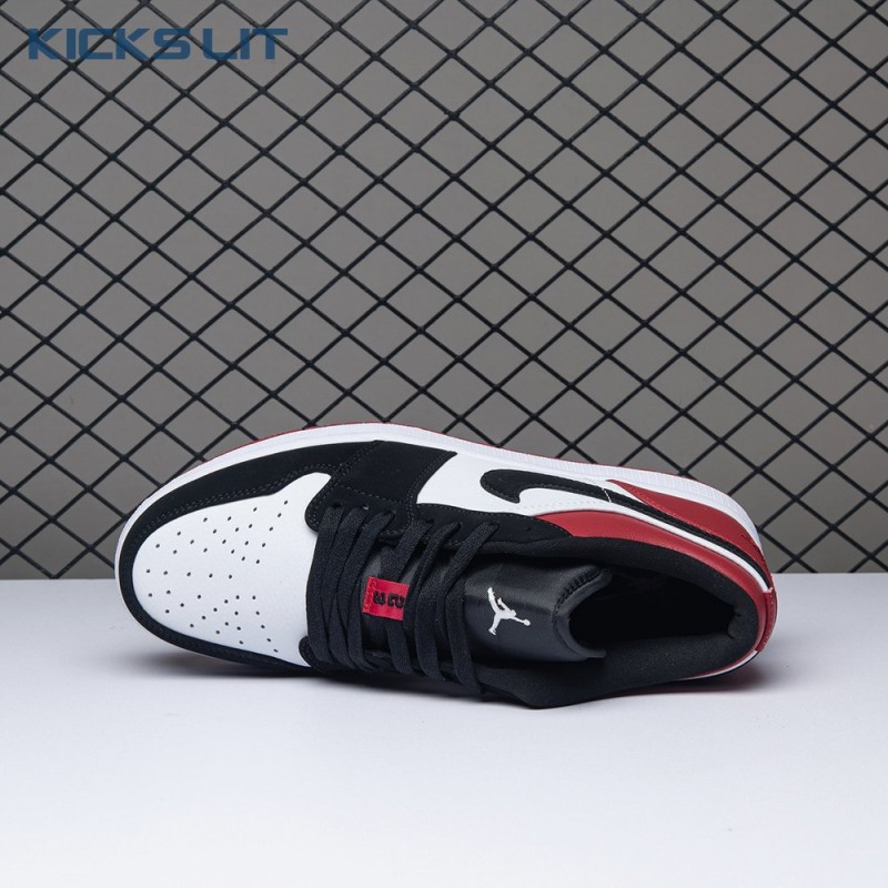 Jordan 1 Low Black Toe 553558-116 Unisex Jordan 1 Low Black Toe 553558-116 Unisex