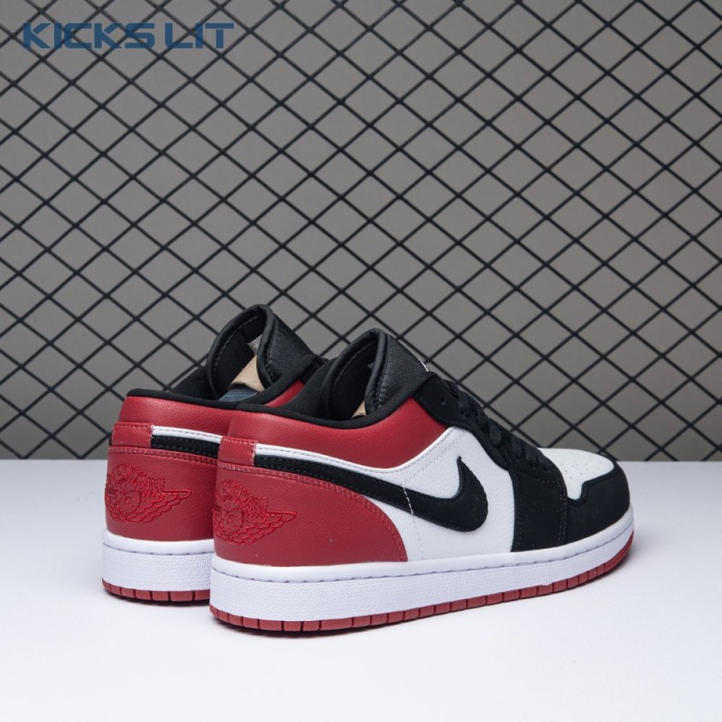 Jordan 1 Low Black Toe 553558-116 Unisex Jordan 1 Low Black Toe 553558-116 Unisex