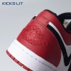 Jordan 1 Low Black Toe 553558-116 Unisex