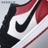 Jordan 1 Low Black Toe 553558-116 Unisex