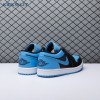 Jordan 1 Low Black University Blue 553558-041 Unisex