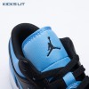 Jordan 1 Low Black University Blue 553558-041 Unisex