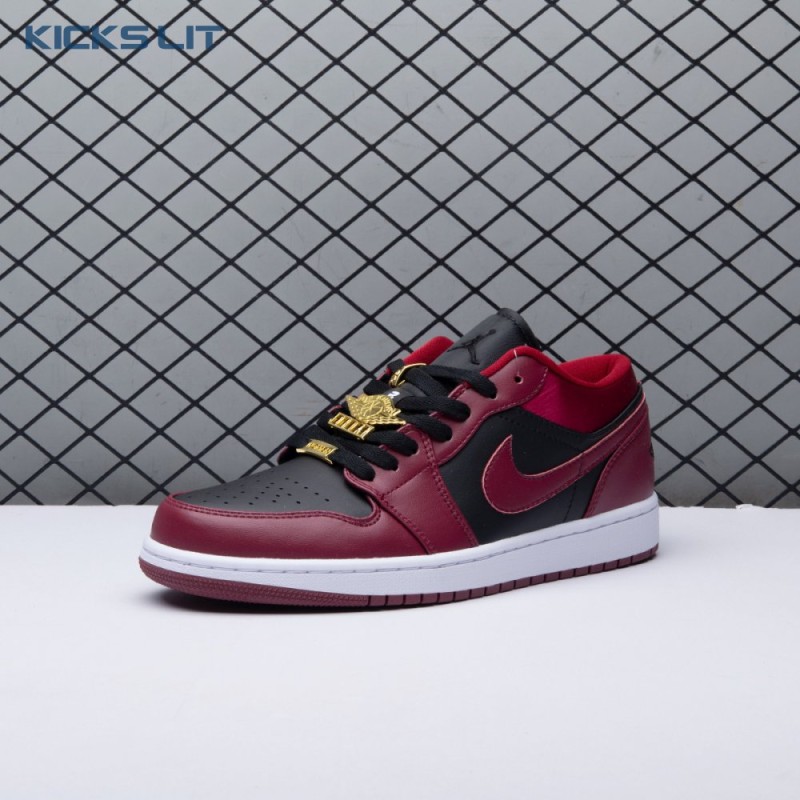 Jordan 1 Low Dark Beetroot Black DB6491-600 Unisex Jordan 1 Low Dark Beetroot Black DB6491-600 Unisex