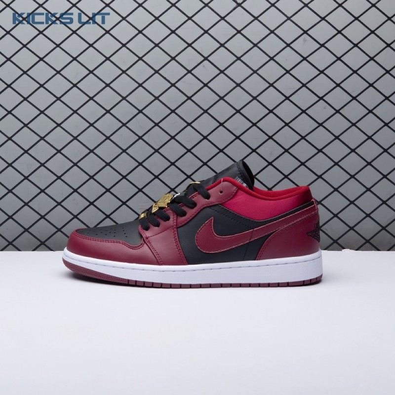 Jordan 1 Low Dark Beetroot Black DB6491-600 Unisex Jordan 1 Low Dark Beetroot Black DB6491-600 Unisex