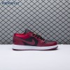 Jordan 1 Low Dark Beetroot Black DB6491-600 Unisex