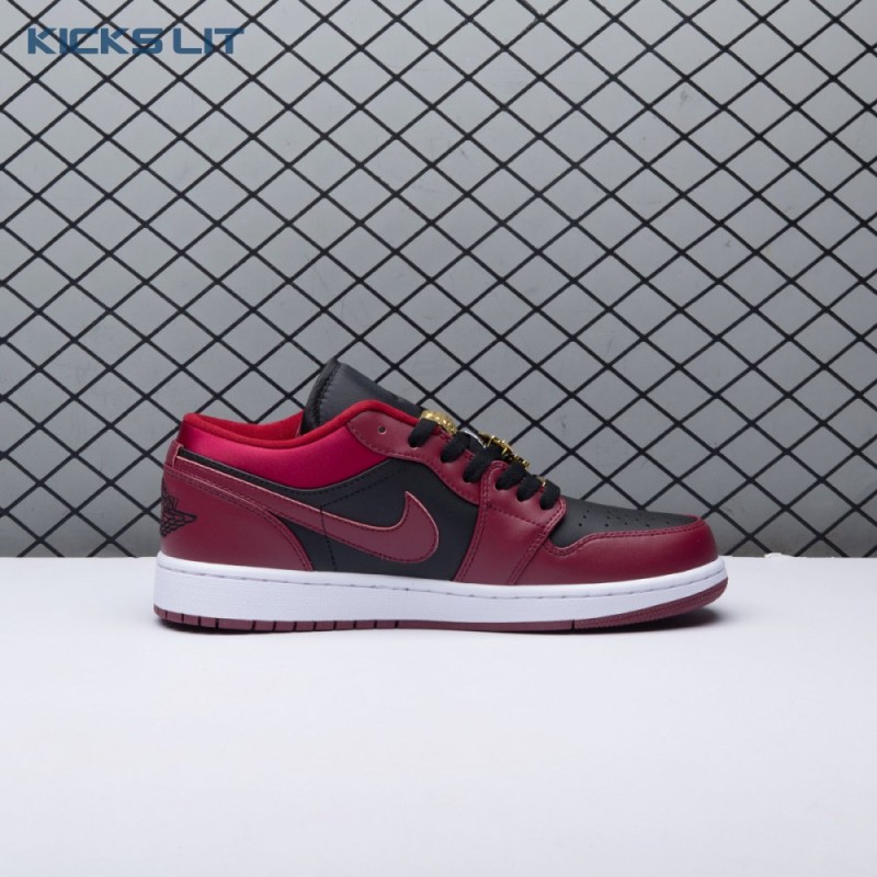 Jordan 1 Low Dark Beetroot Black DB6491-600 Unisex Jordan 1 Low Dark Beetroot Black DB6491-600 Unisex