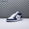 Jordan 1 Low Wolf Grey Midnight Navy 553558-141 Unisex