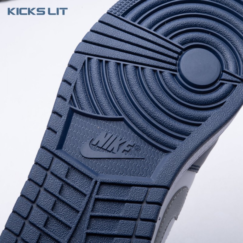 Jordan 1 Low Wolf Grey Midnight Navy 553558-141 Unisex Jordan 1 Low Wolf Grey Midnight Navy 553558-141 Unisex