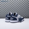 Jordan 1 Low Wolf Grey Midnight Navy 553558-141 Unisex