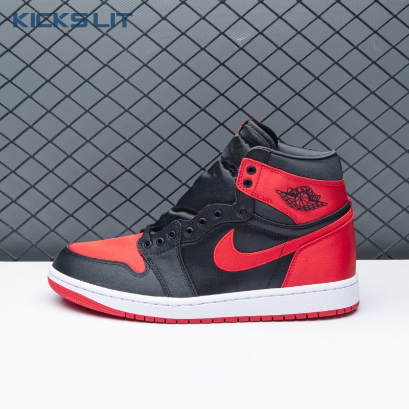Jordan 1 Retro High OG Satin Bred Unisex Jordan 1 Retro High OG Satin Bred Unisex