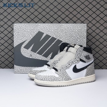 Jordan 1 Retro High OG White Cement DZ5485-052 Men's
