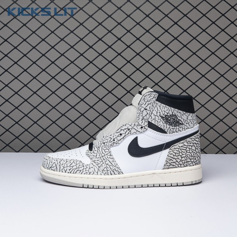 Jordan 1 Retro High OG White Cement DZ5485-052 Men's Jordan 1 Retro High OG White Cement DZ5485-052 Men's