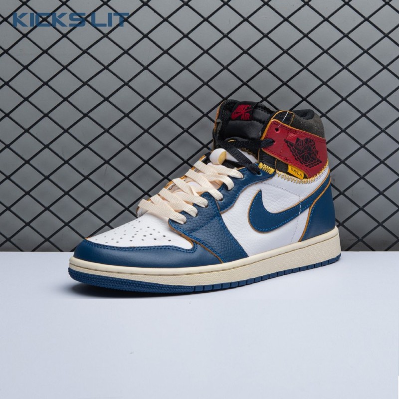 Jordan 1 Retro High Union Los Angeles Blue Toe Men's Jordan 1 Retro High Union Los Angeles Blue Toe Men's