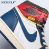 Jordan 1 Retro High Union Los Angeles Blue Toe Men's
