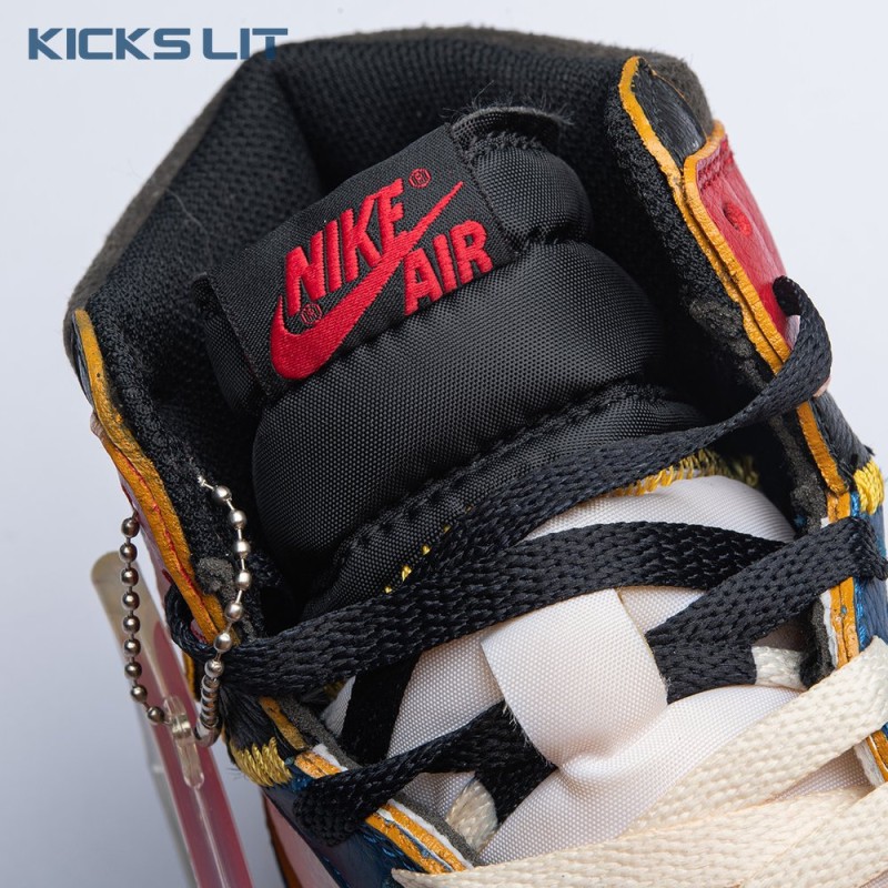 Jordan 1 Retro High Union Los Angeles Blue Toe Men's Jordan 1 Retro High Union Los Angeles Blue Toe Men's