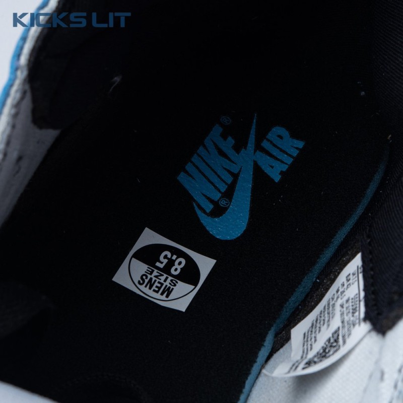 Jordan 1 Retro High White University Blue Black Unisex Jordan 1 Retro High White University Blue Black Unisex