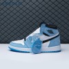 Jordan 1 Retro High White University Blue Black Unisex