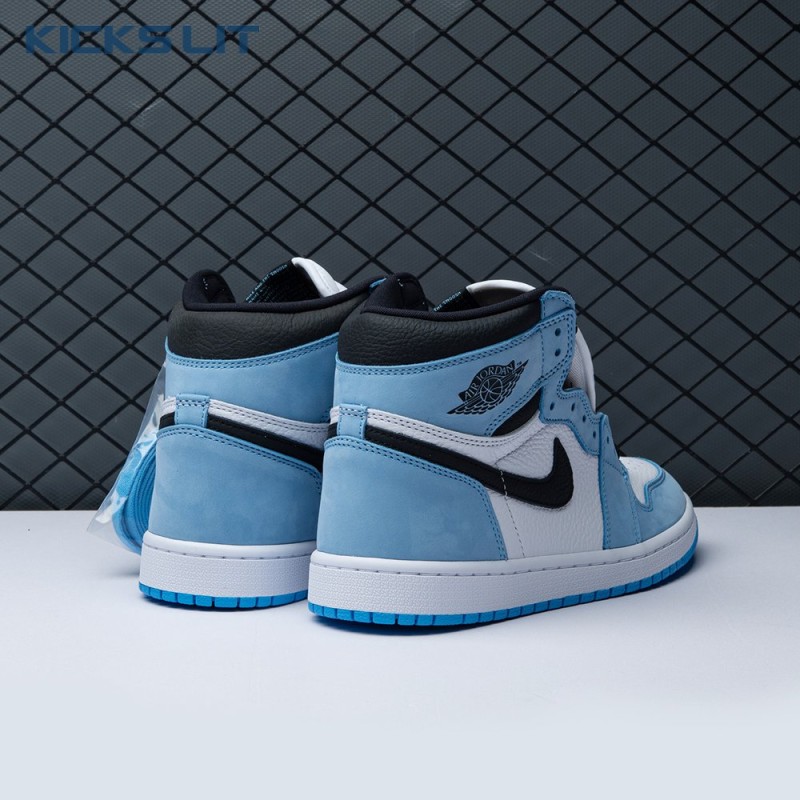 Jordan 1 Retro High White University Blue Black Unisex Jordan 1 Retro High White University Blue Black Unisex