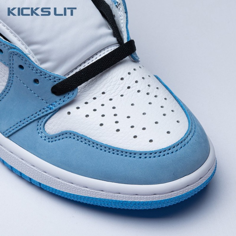 Jordan 1 Retro High White University Blue Black Unisex Jordan 1 Retro High White University Blue Black Unisex