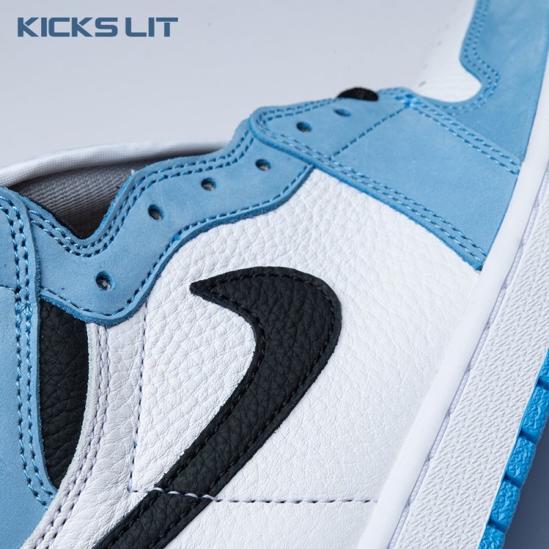 Jordan 1 Retro High White University Blue Black Unisex Jordan 1 Retro High White University Blue Black Unisex