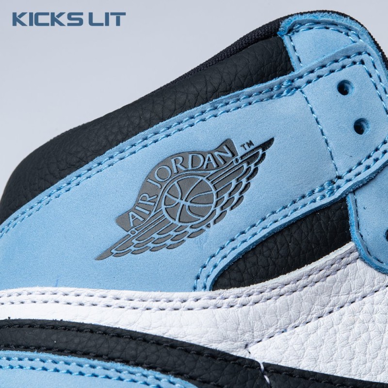 Jordan 1 Retro High White University Blue Black Unisex Jordan 1 Retro High White University Blue Black Unisex