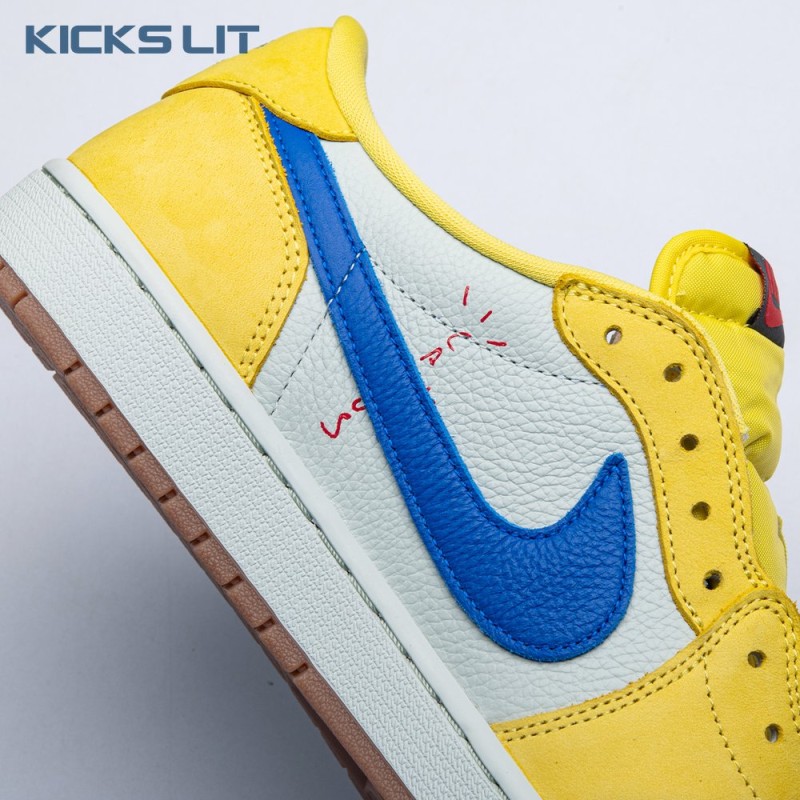 Jordan 1 Retro Low OG SP Travis Scott Canary DZ4137-700 Unisex