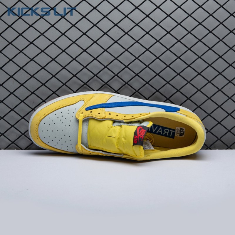 Jordan 1 Retro Low OG SP Travis Scott Canary DZ4137-700 Unisex