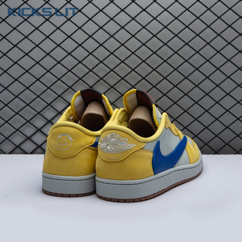 Jordan 1 Retro Low OG SP Travis Scott Canary DZ4137-700 Unisex