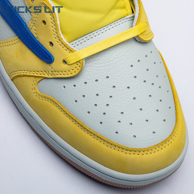 Jordan 1 Retro Low OG SP Travis Scott Canary DZ4137-700 Unisex