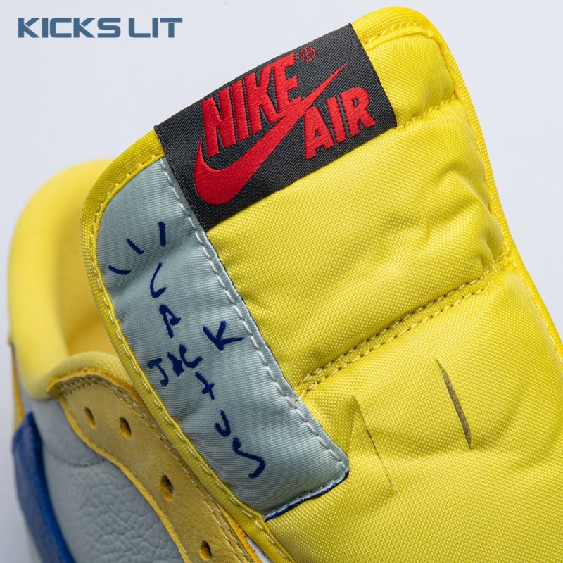 Jordan 1 Retro Low OG SP Travis Scott Canary DZ4137-700 Unisex