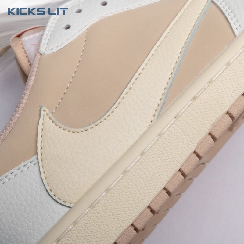 Jordan 1 Retro Low OG SP Travis Scott Sail Shy Pink DM7866-106 Unisex Jordan 1 Retro Low OG SP Travis Scott Sail Shy Pink DM7866-106 Unisex