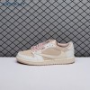 Jordan 1 Retro Low OG SP Travis Scott Sail Shy Pink DM7866-106 Unisex