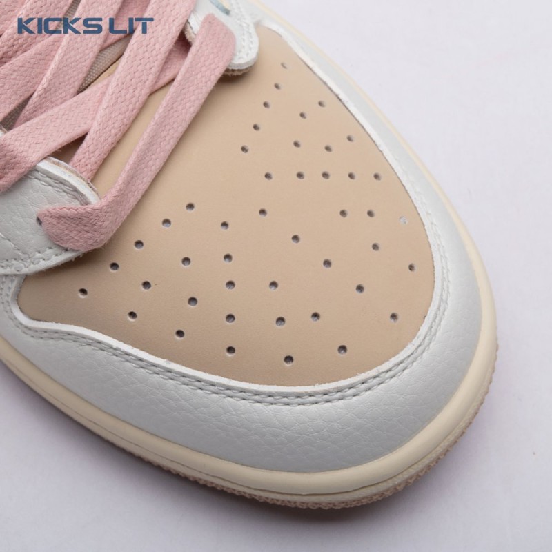 Jordan 1 Retro Low OG SP Travis Scott Sail Shy Pink DM7866-106 Unisex Jordan 1 Retro Low OG SP Travis Scott Sail Shy Pink DM7866-106 Unisex