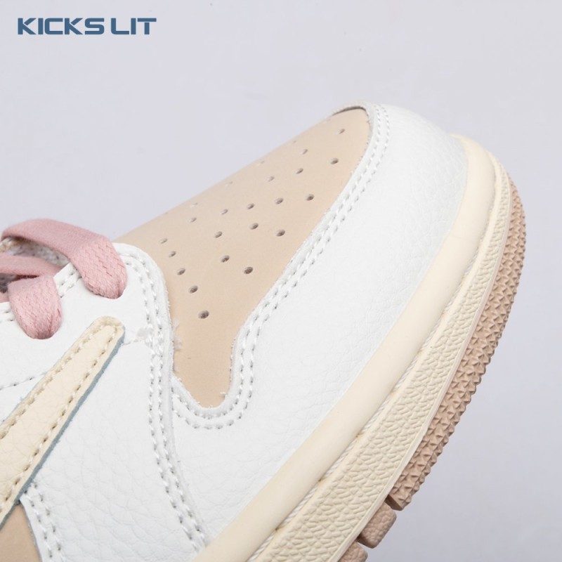 Jordan 1 Retro Low OG SP Travis Scott Sail Shy Pink DM7866-106 Unisex Jordan 1 Retro Low OG SP Travis Scott Sail Shy Pink DM7866-106 Unisex