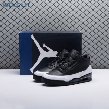 Jordan 3 x Fragment Design Black White DA3595 001 Men's