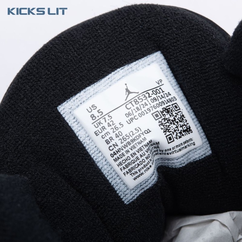 Jordan 3 Retro Black Cat (2025) CT8532-001 Unisex