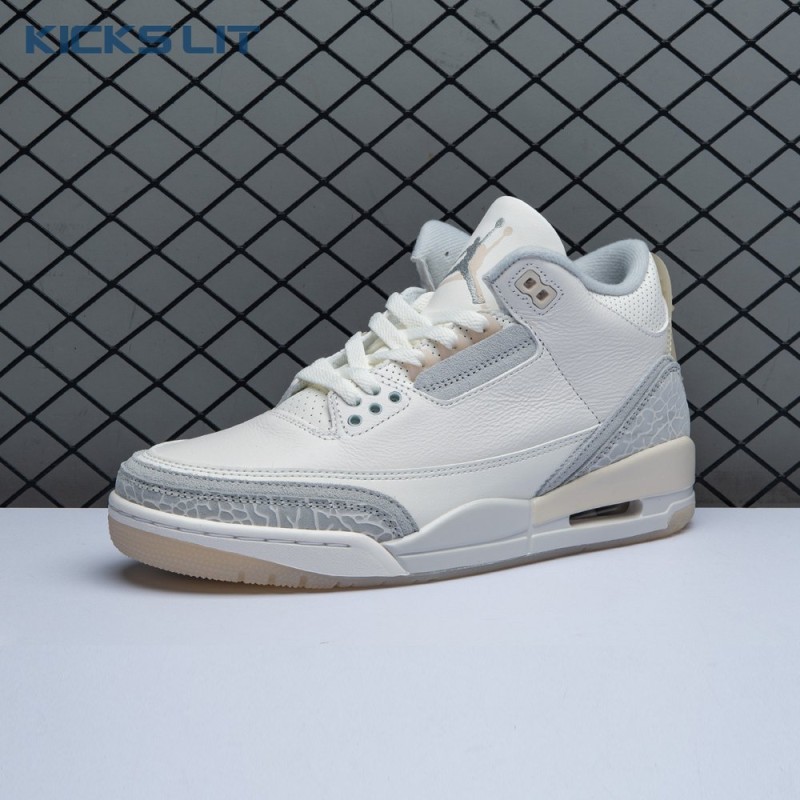 Air Jordan 3 Retro Craft Ivory FJ9479 100 Unisex Air Jordan 3 Retro Craft Ivory FJ9479 100 Unisex