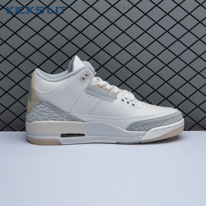 Air Jordan 3 Retro Craft Ivory FJ9479 100 Unisex Air Jordan 3 Retro Craft Ivory FJ9479 100 Unisex
