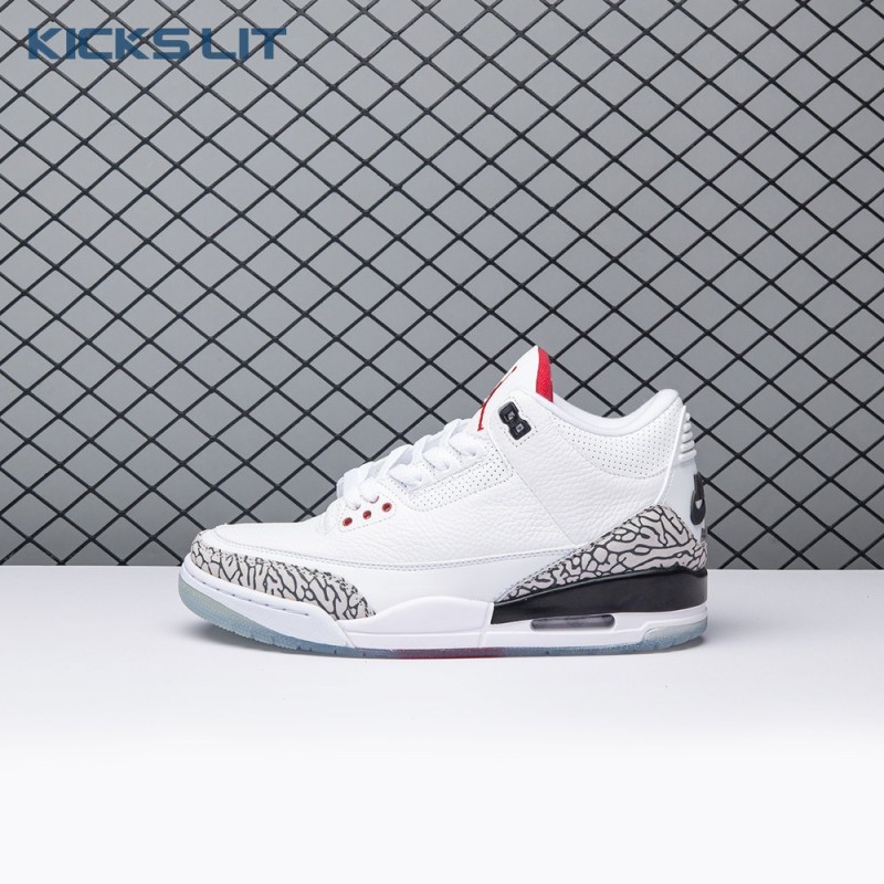 Jordan 3 Retro Free Throw Line White Cement 923096-101 Men's Jordan 3 Retro Free Throw Line White Cement 923096-101 Men's
