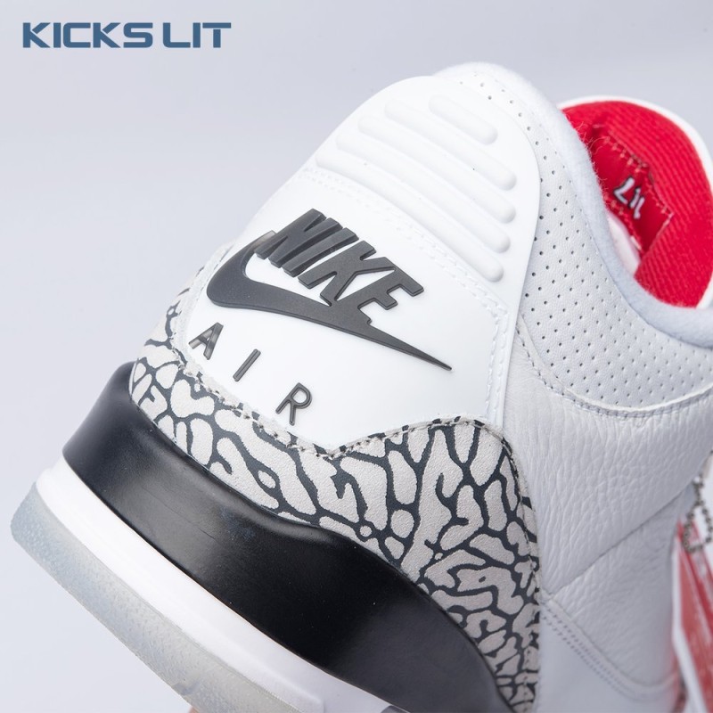 Jordan 3 Retro Free Throw Line White Cement 923096-101 Men's Jordan 3 Retro Free Throw Line White Cement 923096-101 Men's