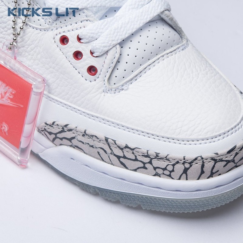 Jordan 3 Retro Free Throw Line White Cement 923096-101 Men's Jordan 3 Retro Free Throw Line White Cement 923096-101 Men's