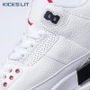 Jordan 3 Retro Free Throw Line White Cement 923096-101 Men's