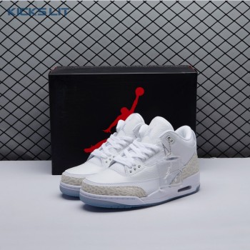 Jordan 3 Retro Pure White 136064-111 Unisex Jordan 3 Retro Pure White 136064-111 Unisex