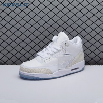 Jordan 3 Retro Pure White 136064-111 Unisex Jordan 3 Retro Pure White 136064-111 Unisex