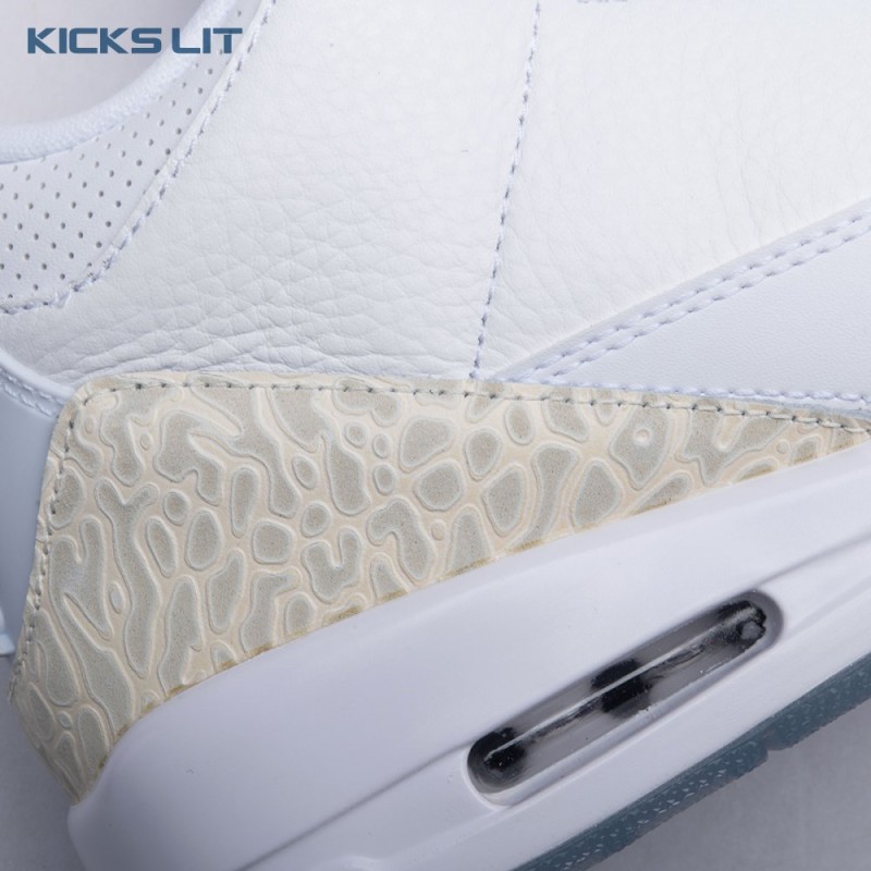 Jordan 3 Retro Pure White 136064-111 Unisex Jordan 3 Retro Pure White 136064-111 Unisex