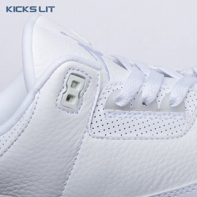 Jordan 3 Retro Pure White 136064-111 Unisex Jordan 3 Retro Pure White 136064-111 Unisex