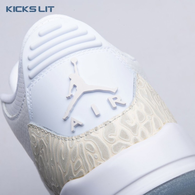 Jordan 3 Retro Pure White 136064-111 Unisex Jordan 3 Retro Pure White 136064-111 Unisex