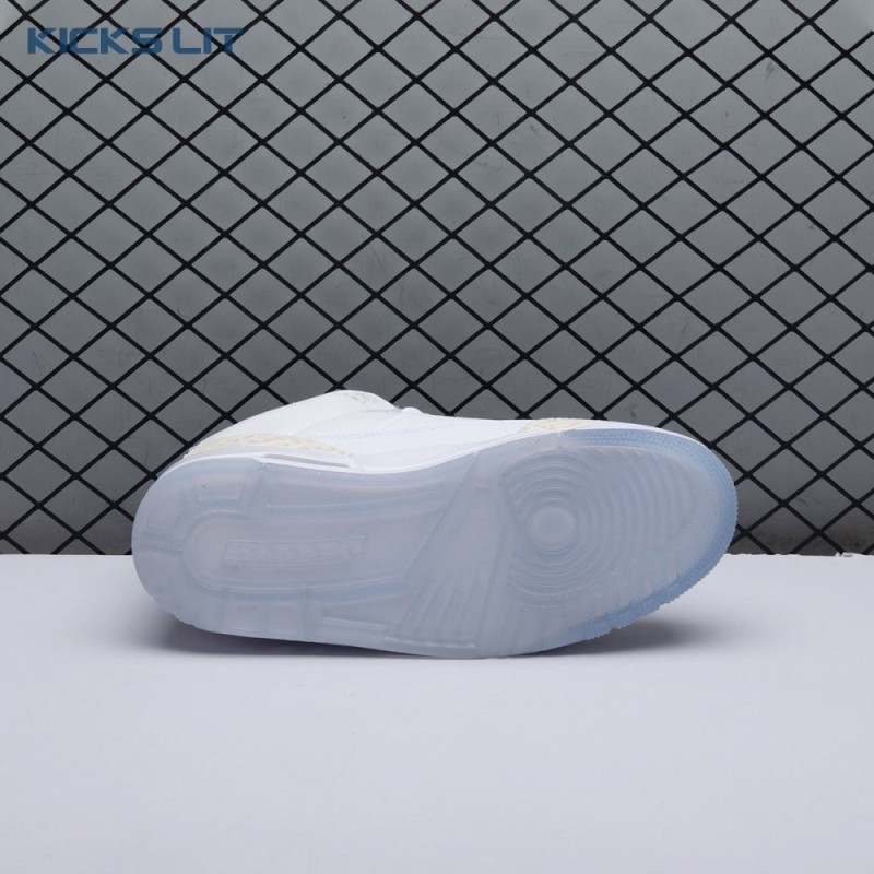 Jordan 3 Retro Pure White 136064-111 Unisex Jordan 3 Retro Pure White 136064-111 Unisex